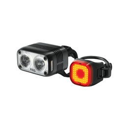 KNOG set of lights - BLINDER ROAD 600 & MINI REAR - black