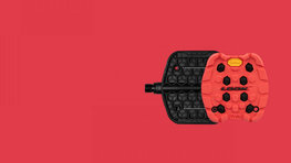 LOOK pedals - TRAIL GRIP  - red