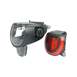 SKS front light - SKYELIGHT 150 LUX - black/red
