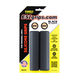 ESIGRIPS grips - ESI RIBBED EXTRA - black