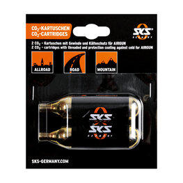 SKS CO2 cartridge/inflator - CO2 BOMB - gold