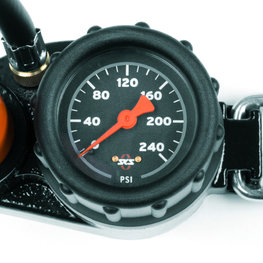 SKS Cycling accessories - RENNKOMPRESSOR MULTIVAVE - orange/black