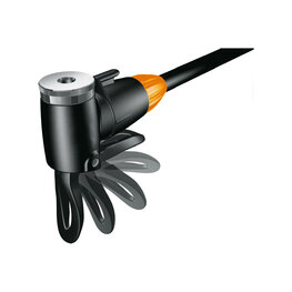 SKS tube for the pump - EVA - black/orange