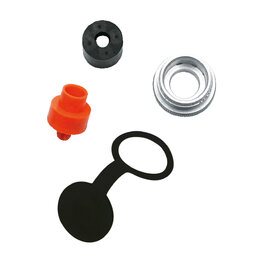 SKS pump accessories - MOUTHPIECES - black/orange/silver