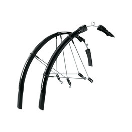 SKS set of fenders - RACEBLADE LONG - black