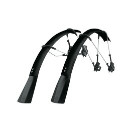 SKS set of fenders - RACEBLADE PRO XL - MATT - black