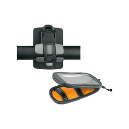 SKS smartphone holder - SMARTBOY PLUS - black/orange