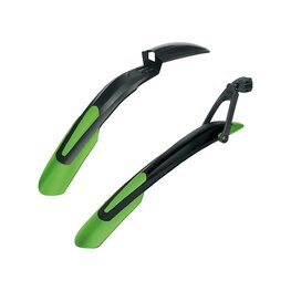 SKS set of fenders - BLADE 29/27.5+ - black/green