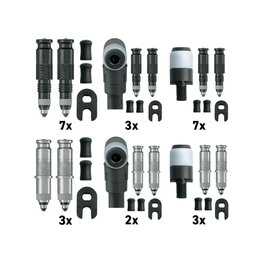 SKS pump accessories - CLIKVALVE STARTERKIT - black