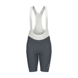 SANTINI Cycling bib shorts - AERO RACE - grey