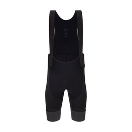 SANTINI Cycling bib shorts - ADAPT SHELL - black