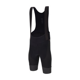 SANTINI Cycling bib shorts - ADAPT SHELL - black