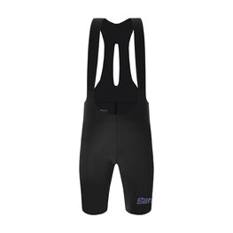 SANTINI Cycling bib shorts - UNICO EDGE - black