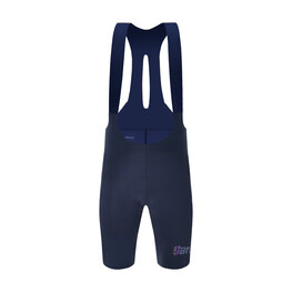 SANTINI Cycling bib shorts - UNICO EDGE - blue