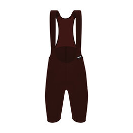 SANTINI Cycling bib shorts - RTR - brown