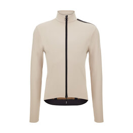 SANTINI Cycling thermal jacket - POWER SHIELD - beige