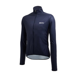 SANTINI Cycling windproof jacket - NEBULA  - blue