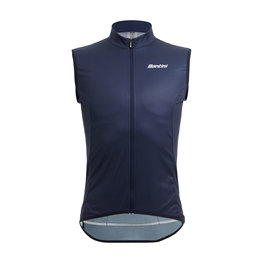 SANTINI Cycling gilet - NEBULA - blue