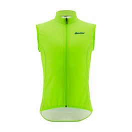 SANTINI Cycling gilet - NEBULA - light green