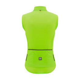 SANTINI Cycling gilet - NEBULA - light green
