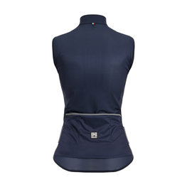 SANTINI Cycling gilet - NEBULA - blue