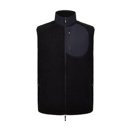 SANTINI Cycling gilet - THERMAL PRO - black