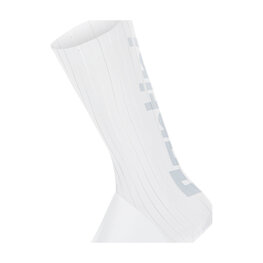 SANTINI Cycling shoe covers - MADSS AERO - white