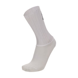 SANTINI Cyclingclassic socks - MADSS AERO - white