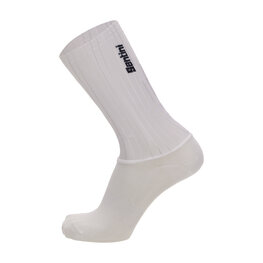 SANTINI Cyclingclassic socks - MADSS AERO - white