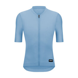 SANTINI Cycling short sleeve jersey - RTR - light blue