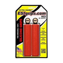 ESIGRIPS grips - ESI EXTRA CHUNKY - red