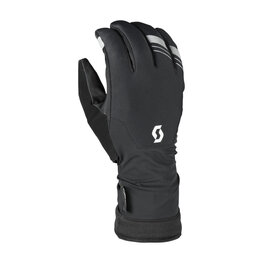 SCOTT Cycling long-finger gloves - AQUA GTX - black