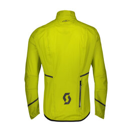 SCOTT waterproof jacket - RC WEATHER WP - yellow/black