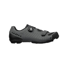SCOTT Cycling shoes - MTB COMP BOA REFLECTIVE - grey/black