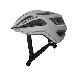 SCOTT Cycling helmet - ARX - silver/black