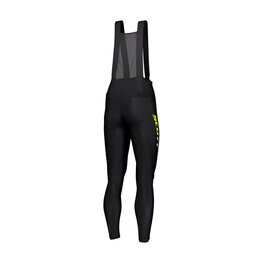 SCOTT Cycling long bib trousers - RC PRO W/O PAD - black/yellow