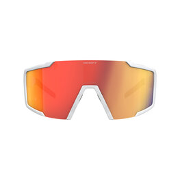 SCOTT Cycling sunglasses - SHIELD - white