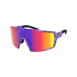 SCOTT Cycling sunglasses - SHIELD - black/purple