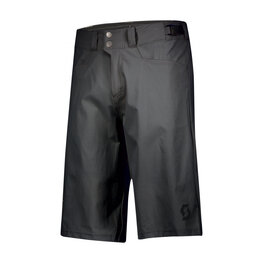 SCOTT Cycling shorts without bib - TRAIL FLOW W/PAD - grey