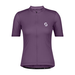 SCOTT Cycling short sleeve jersey - ENDURANCE 10 S/SL W - purple