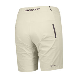 SCOTT Cycling shorts without bib - ENDURANCE LS/FIT W/PAD - yellow