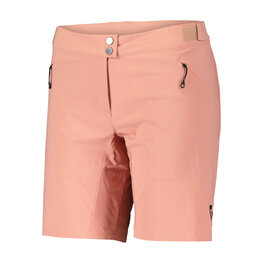 SCOTT Cycling shorts without bib - ENDURANCE LS/FIT W/PAD W - pink
