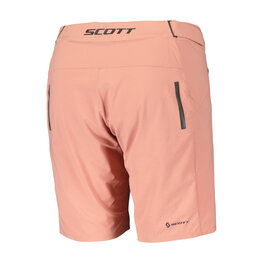 SCOTT Cycling shorts without bib - ENDURANCE LS/FIT W/PAD W - pink