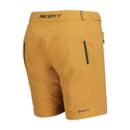 SCOTT Cycling shorts without bib - ENDURANCE LS/FIT W/PAD W - beige