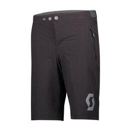 SCOTT Cycling shorts without bib - TRAIL 10 LS/FIT W/PAD JR - black