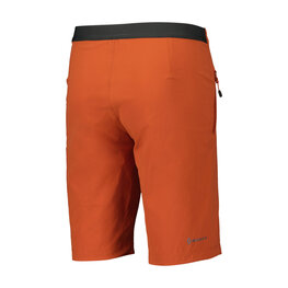 SCOTT Cycling shorts without bib - TRAIL 10 LS/FIT W/PAD JR - orange