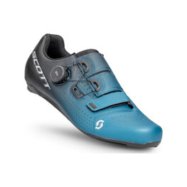 SCOTT Cycling shoes - TEAM BOA - black/turquoise
