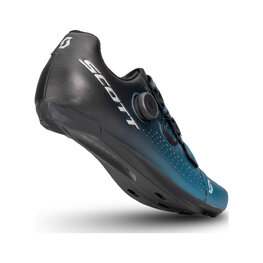SCOTT Cycling shoes - TEAM BOA - black/turquoise