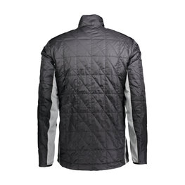 SCOTT Cycling windproof jacket - INSULOFT HYBRID FT - black/grey