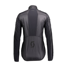 SCOTT Cycling windproof jacket - RC WEATHER ULTRALIGHT WB W - black
